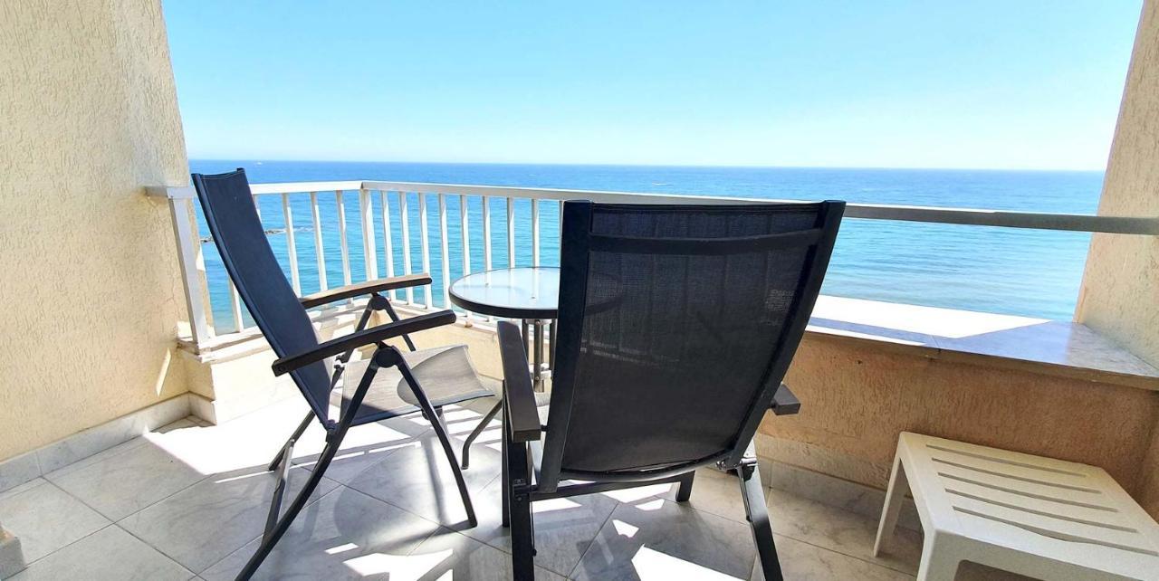 Diana 808 South-Facing Beachfront Studio With Amazing Sea Views Marbellac Extérieur photo