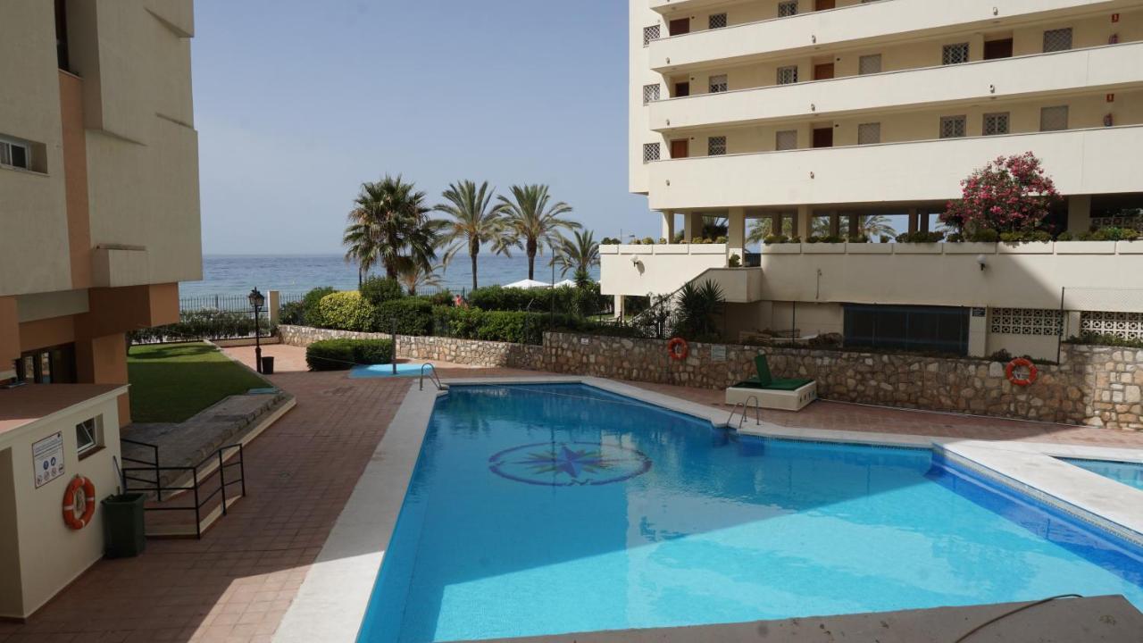 Diana 808 South-Facing Beachfront Studio With Amazing Sea Views Marbellac Extérieur photo